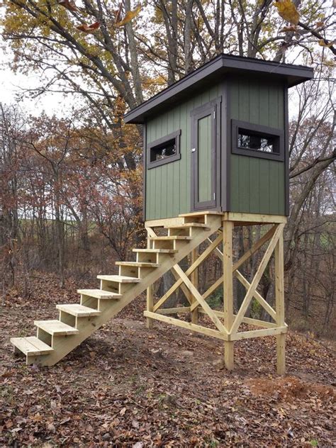 free deer stand plans 4x6